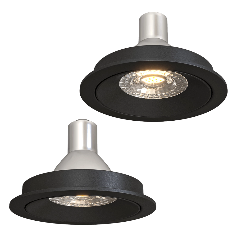 DENKIRS – Spot recessed luminaire DK2026-BK 3D Model DENKIRS – Spot recessed luminaire DK2026-BK 3D Model