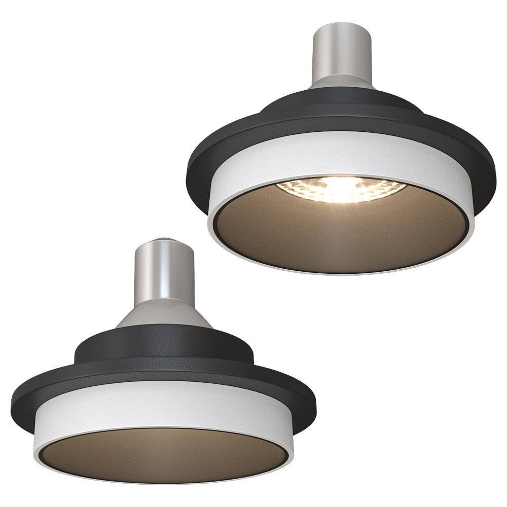 DENKIRS – Spot recessed luminaire DK2400-BK 3D Model DENKIRS – Spot recessed luminaire DK2400-BK 3D Model