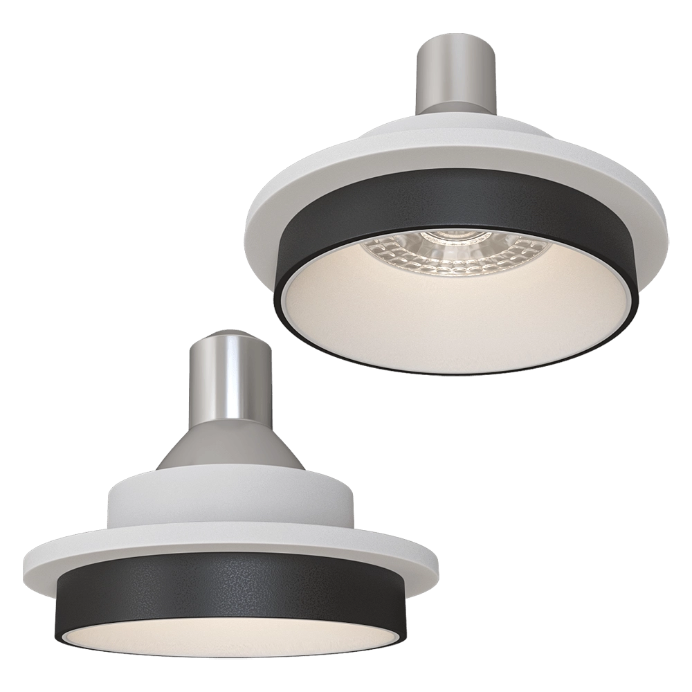 DENKIRS – Spot recessed luminaire DK2401-BK 3D Model DENKIRS – Spot recessed luminaire DK2401-BK 3D Model