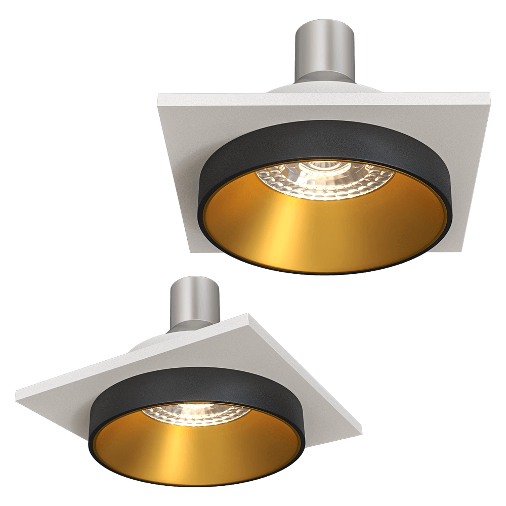 DENKIRS – Spot recessed luminaire DK2402-GD 3D Model DENKIRS – Spot recessed luminaire DK2402-GD 3D Model