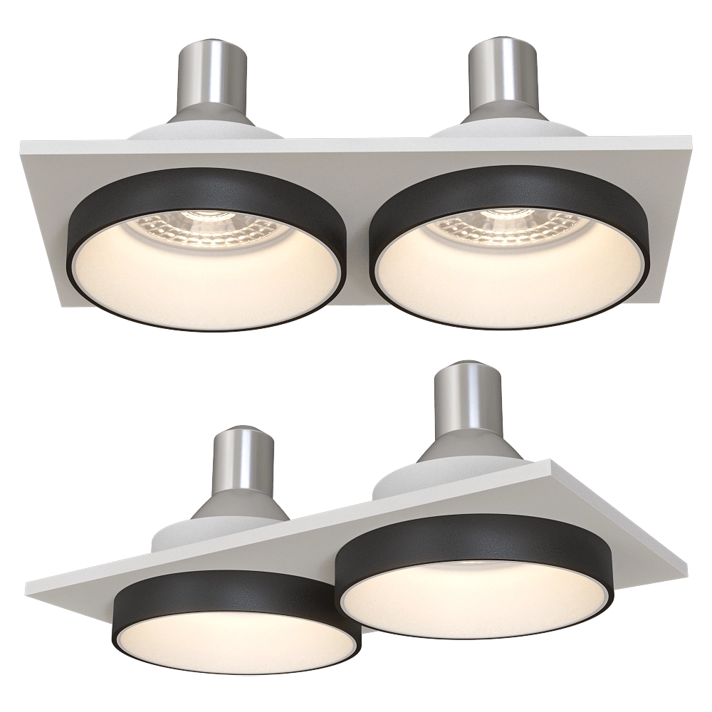 DENKIRS – Spot recessed luminaire DK2422-BK 3D Model DENKIRS – Spot recessed luminaire DK2422-BK 3D Model