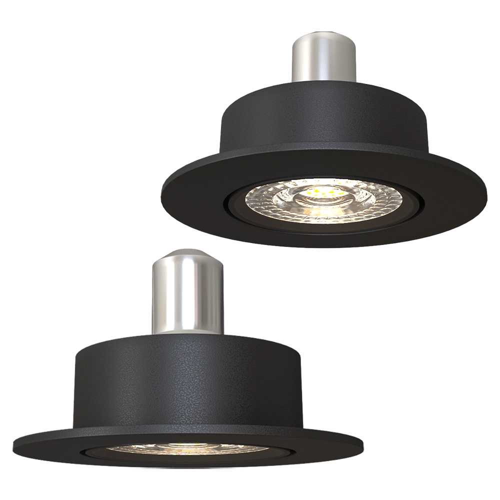 DENKIRS – Spot recessed luminaire DK3020-BK 3D Model DENKIRS – Spot recessed luminaire DK3020-BK 3D Model