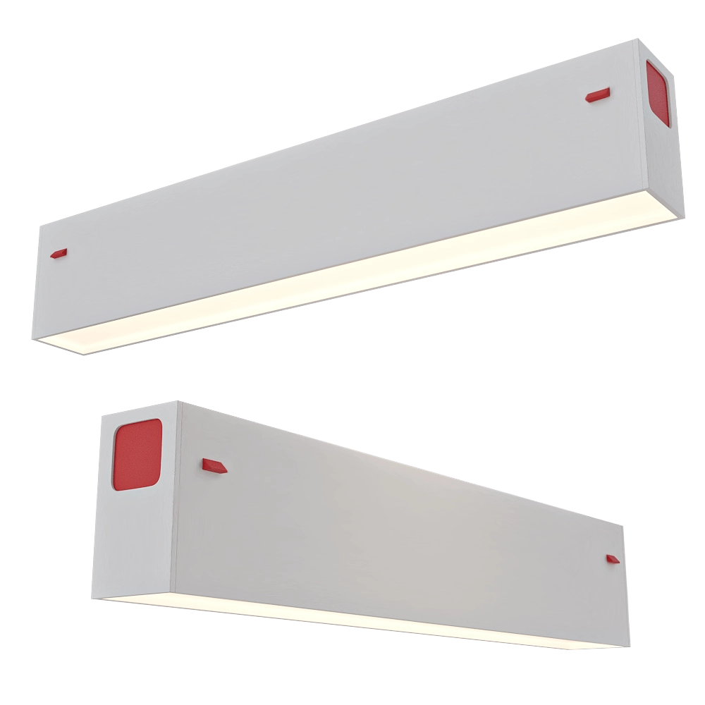 DENKIRS – Track light DK8003-WH 3D Model