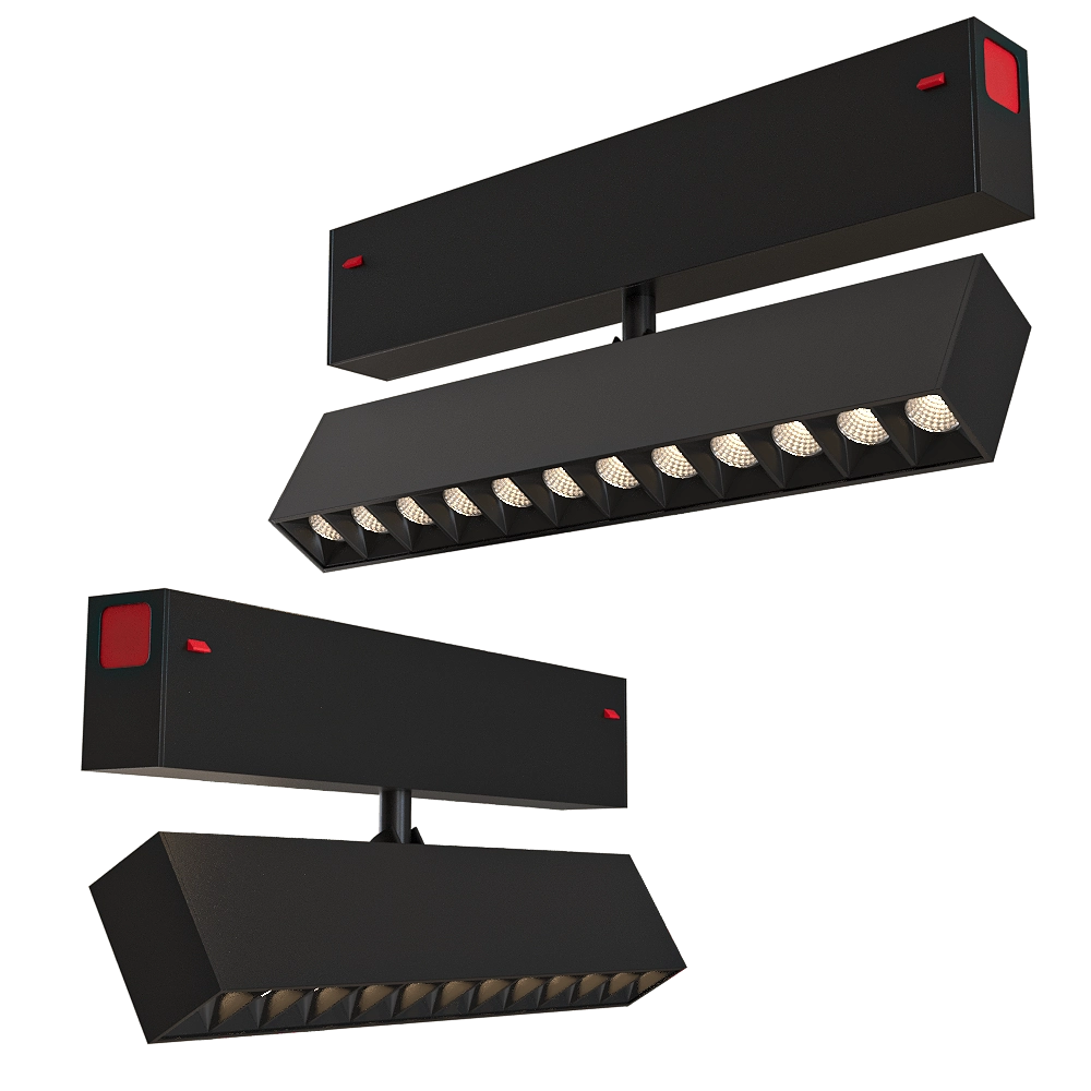 DENKIRS – Track light DK8006-BK 3D Model