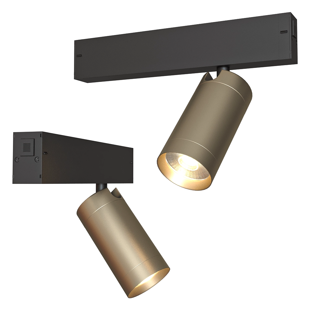 DENKIRS – Track light DK8010-BG 3D Model