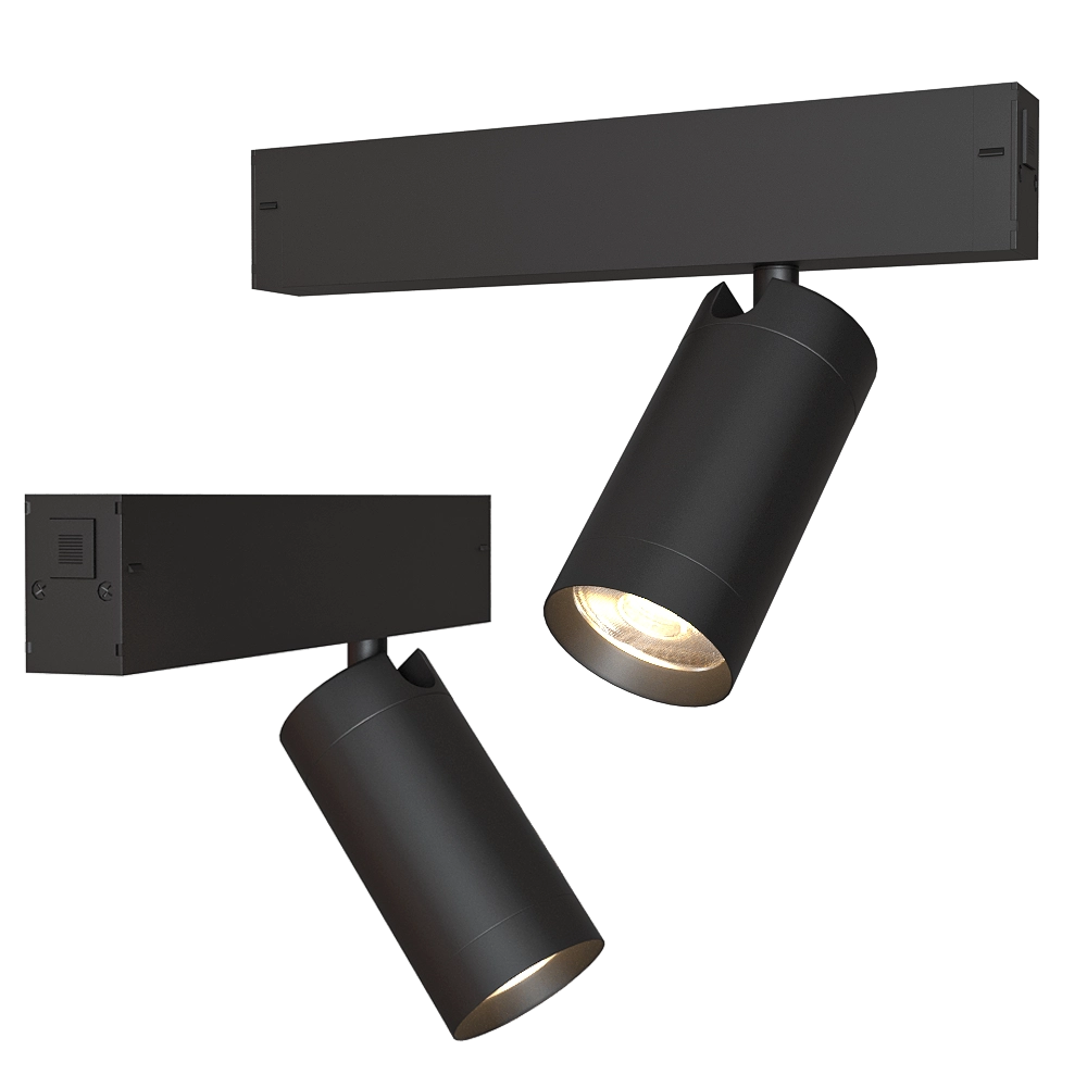 DENKIRS – Track light DK8010-BK 3D Model
