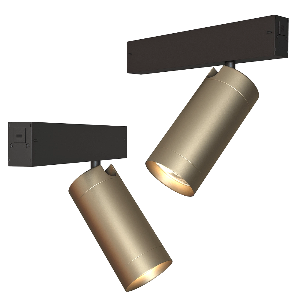 DENKIRS – Track light DK8020-BG 3D Model