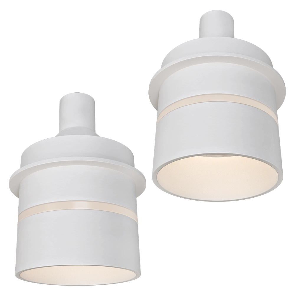 DENKIRS – Waterproof luminaire DK2404-WH 3D Model DENKIRS – Waterproof luminaire DK2404-WH 3D Model