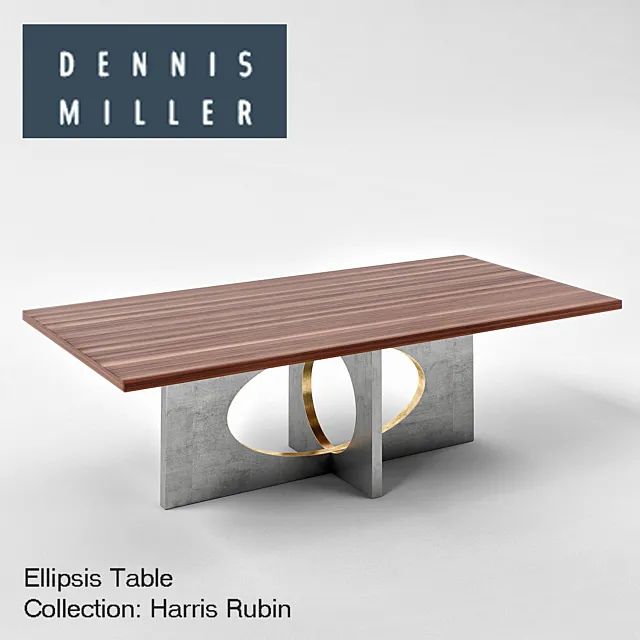 Dennis Miller ElipsisTable 3DModel Dennis Miller ElipsisTable 3DModel