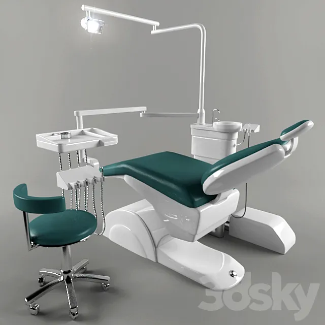 dental chair 3D Model dental chair 3D Model