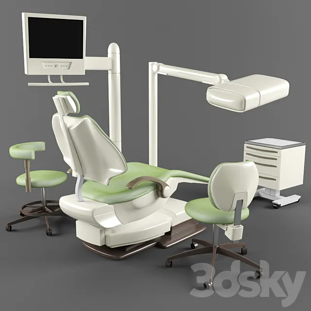 Dental Office 3D Model Dental Office 3D Model
