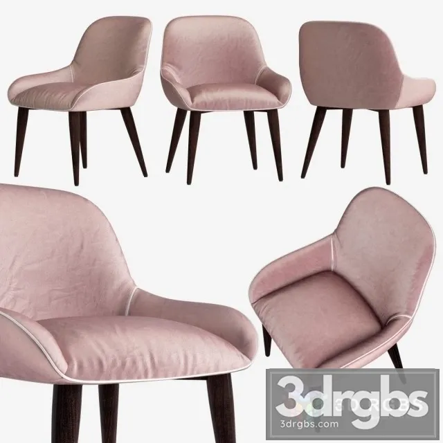Deny Deep House Armchair 3D Model Download Deny Deep House Armchair 3D Model Download