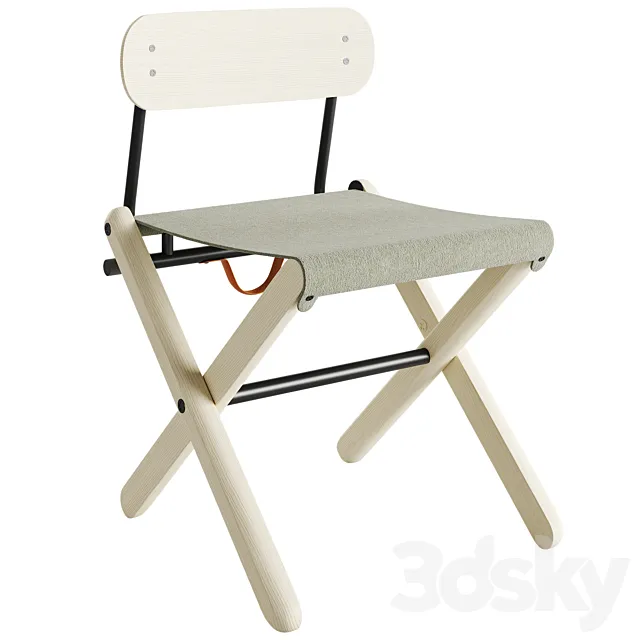 Departo Folding Chair 3DModel Departo Folding Chair 3DModel