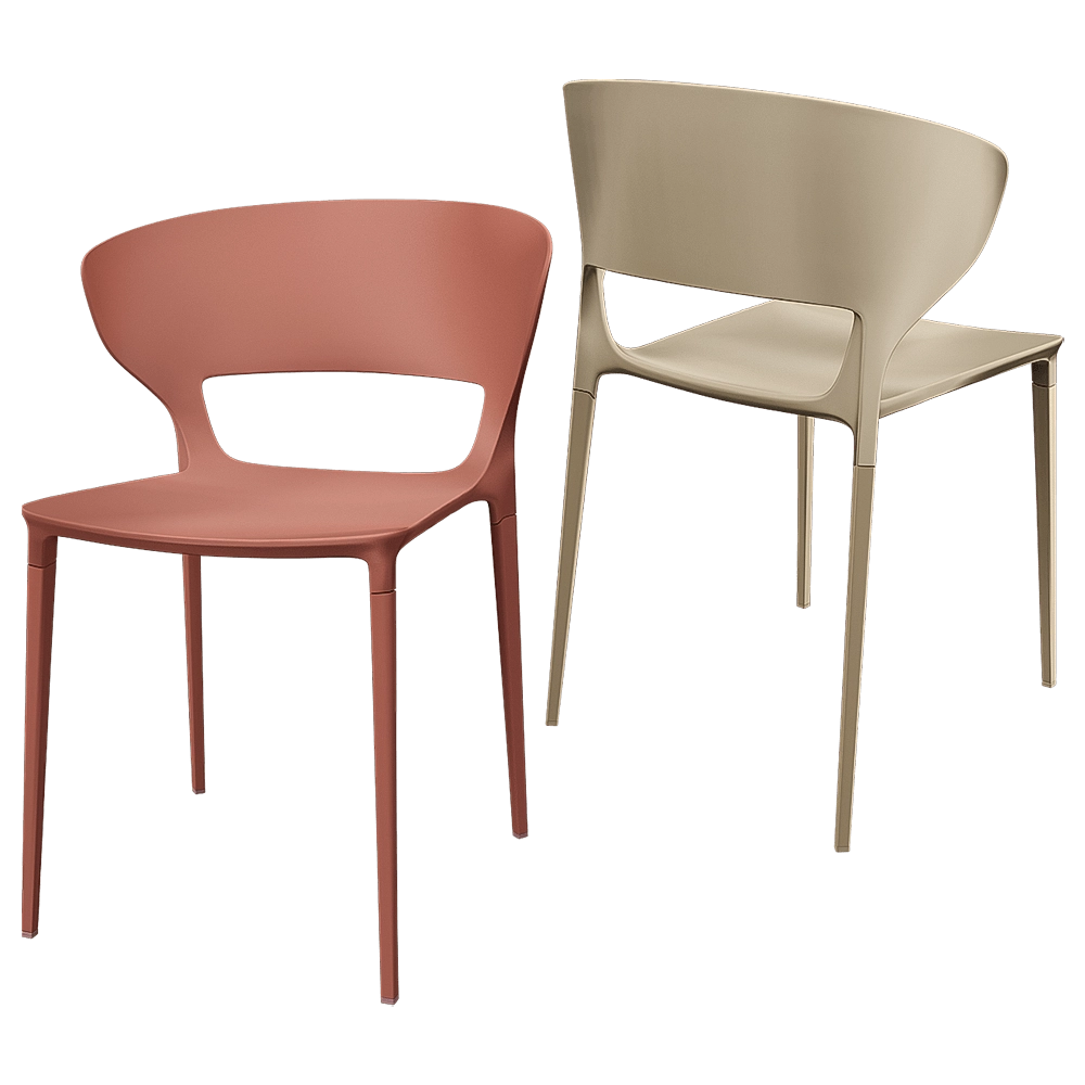 Desalto – Chair Koki 3D Model Desalto – Chair Koki 3D Model
