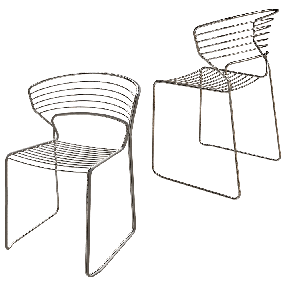 Desalto – Chair Koki Wire 3D Model Desalto – Chair Koki Wire 3D Model