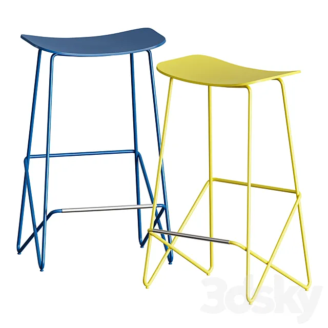 Desalto ENDLESS Stool 3D Model Desalto ENDLESS Stool 3D Model