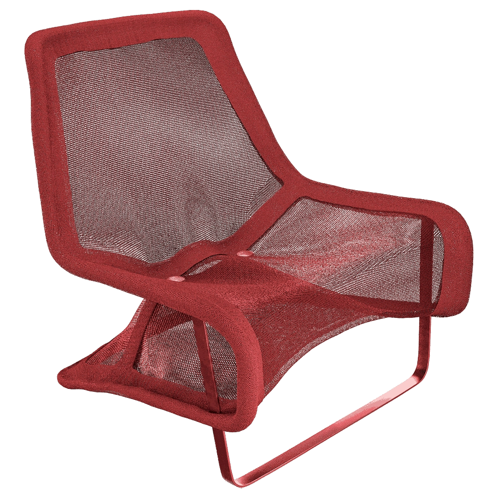 Desalto – Lounge chair Aria 3D Model