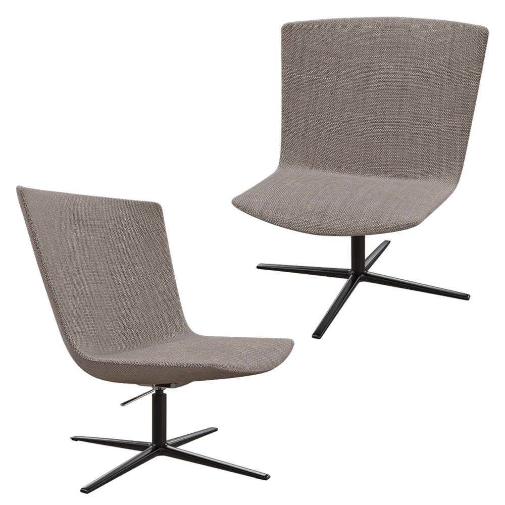 Desalto – Lounge chair Calum 3D Model