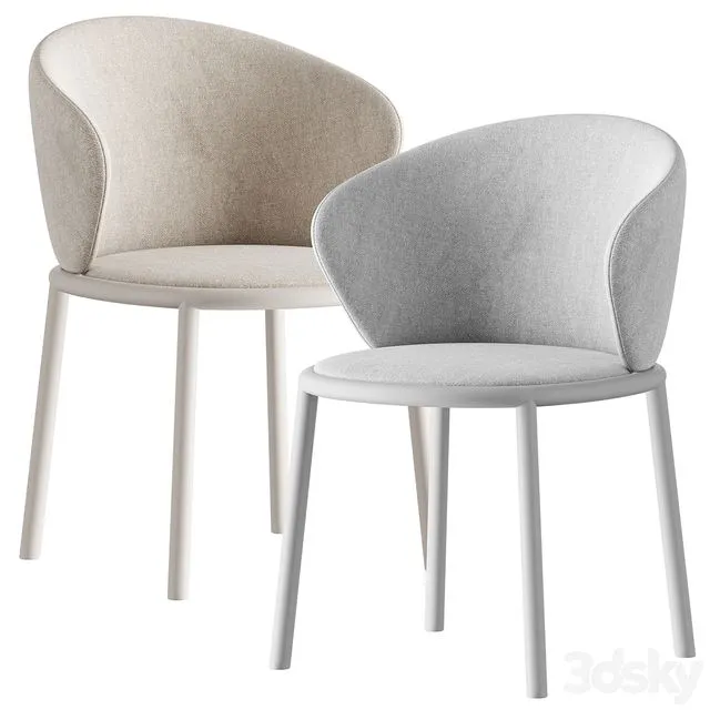 Desalto MUN Chair 3D Model