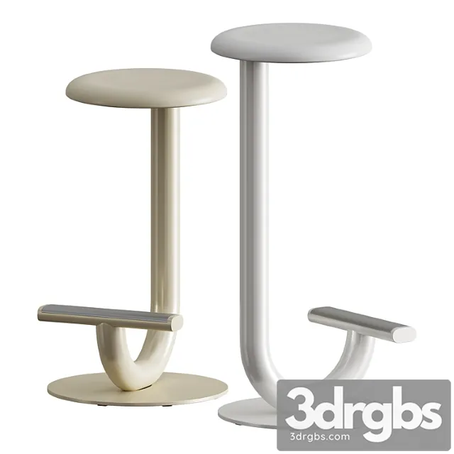 Desalto Strong Stool 3D Model Download