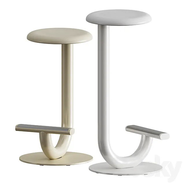 Desalto STRONG Stool 3DModel Desalto STRONG Stool 3DModel