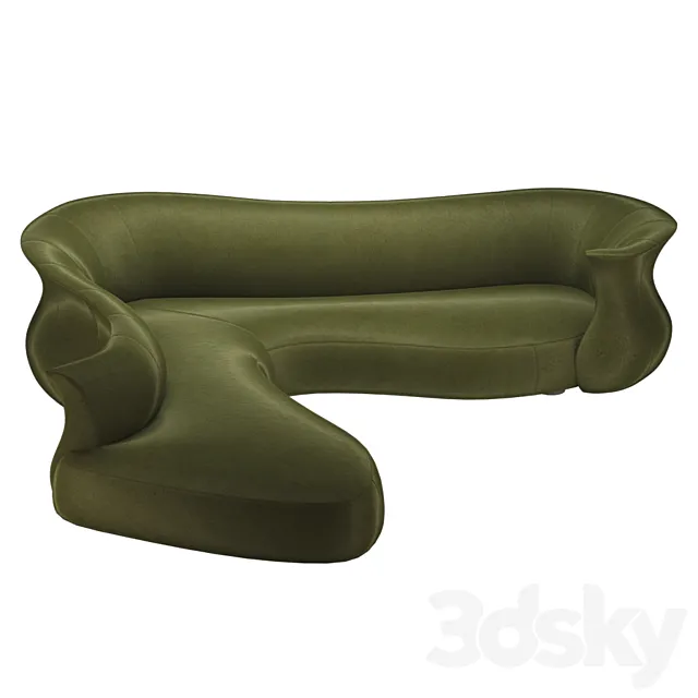 Desforma Amphora corner sofa 3DModel Desforma Amphora corner sofa 3DModel