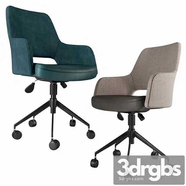 Desi tilt office chair 2 3D Model Download Desi tilt office chair 2 3D Model Download