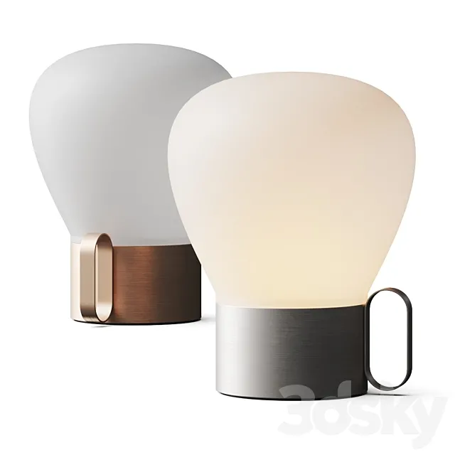 Design For The People Nuru Table Lamp 3DModel Design For The People Nuru Table Lamp 3DModel