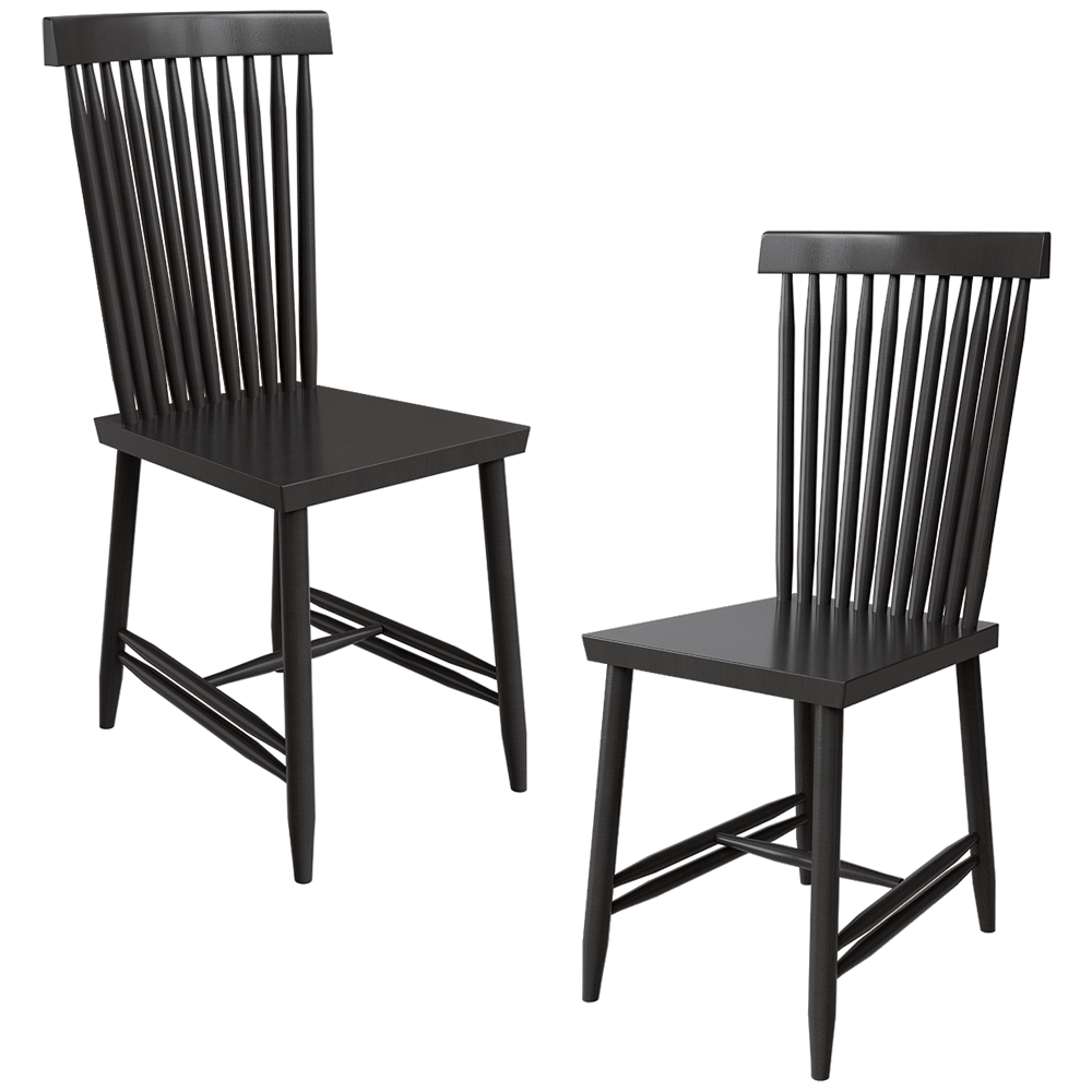 Design House Stockholm – Chair Family 3D Model