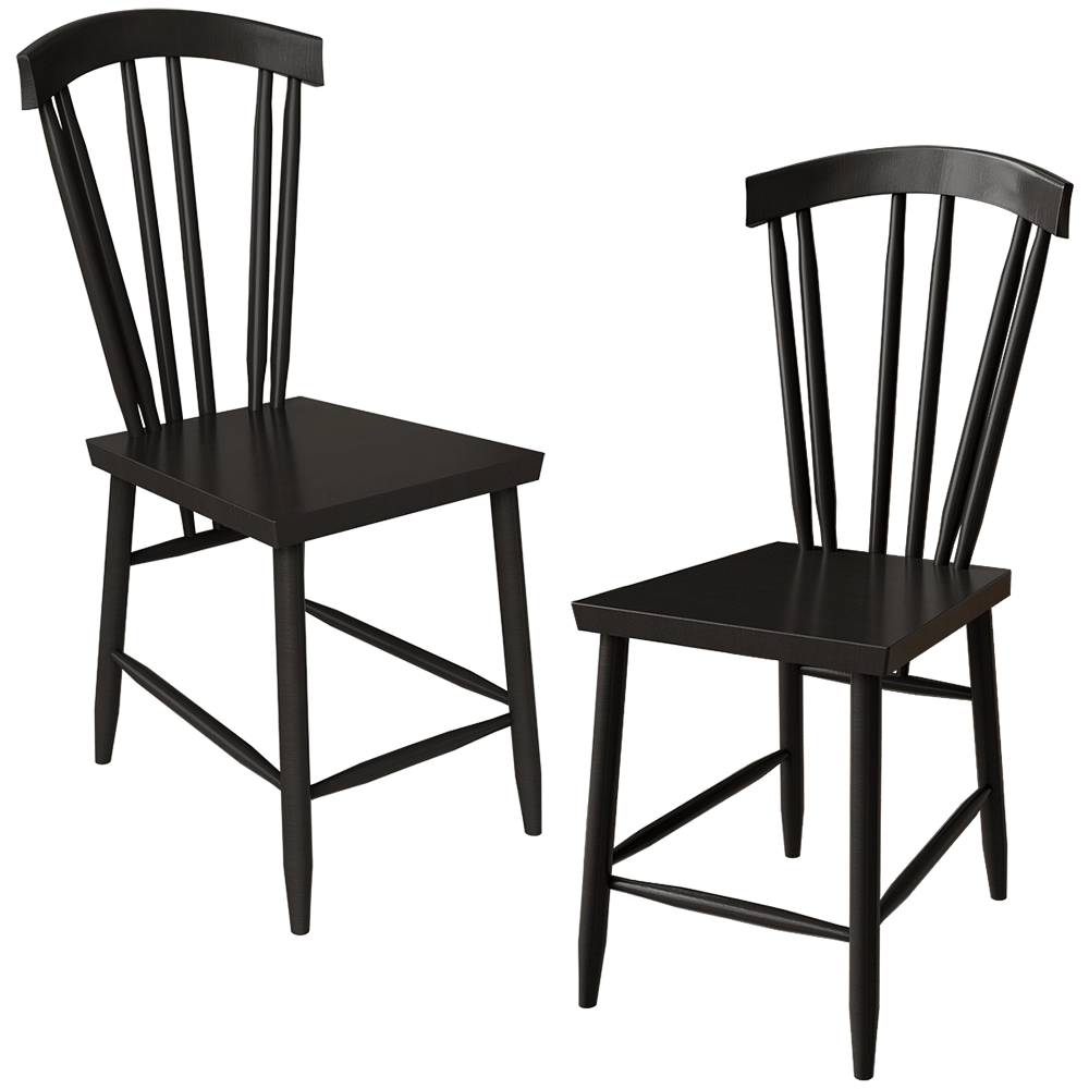 Design House Stockholm – Chair Family 3D Model