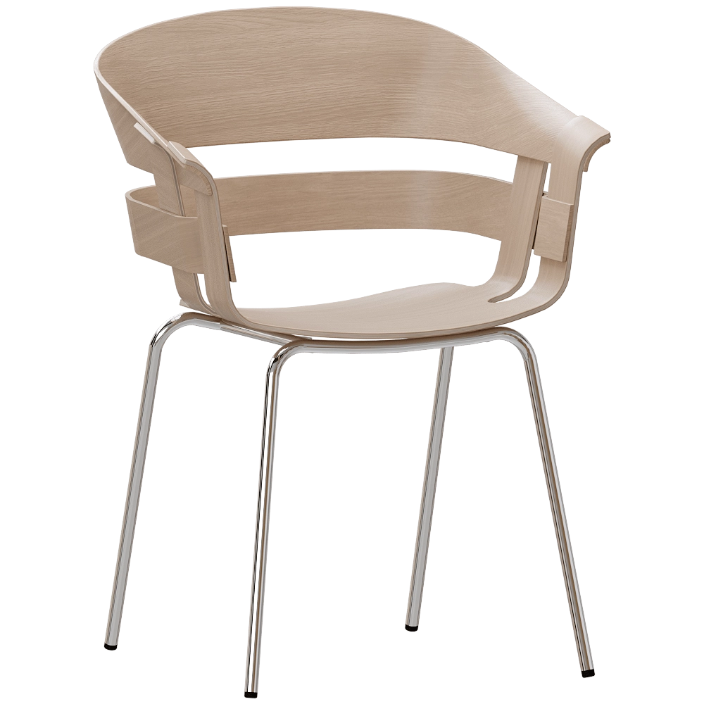 Design House Stockholm – Chair Wick Metal Legs 3D Model
