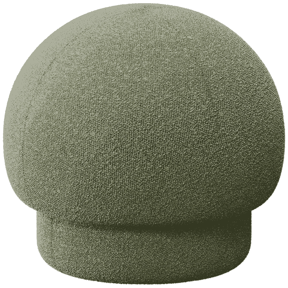 Design House Stockholm – Pouf Uno 3D Model