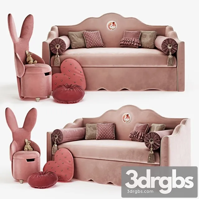 Design Manifesto Galla and Bunny 3D Model Download
