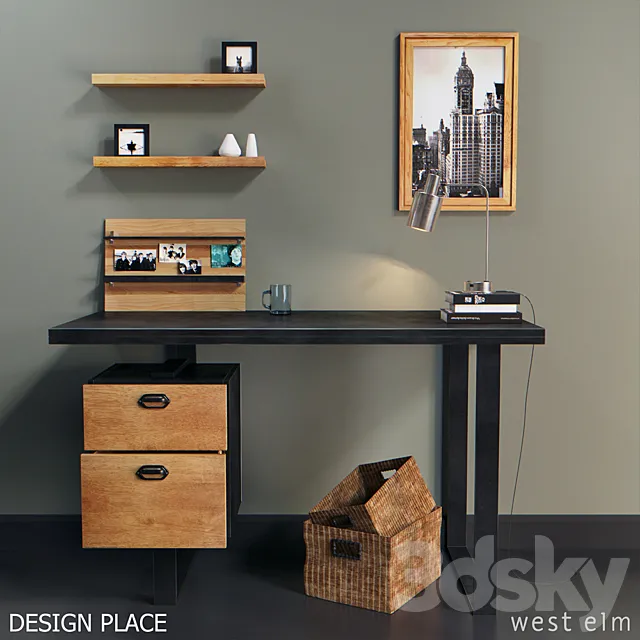 Design Place _ Table 3DModel