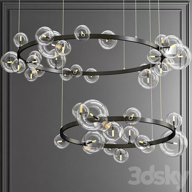 Design ring chandelier IONA Chandelier 3D Model Design ring chandelier IONA Chandelier 3D Model