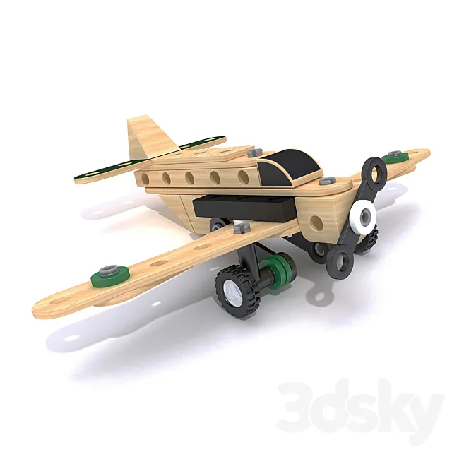 Designer airplane BRIO 3D Model Designer airplane BRIO 3D Model