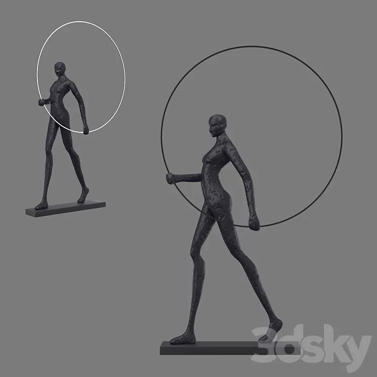 Designer floor lamp NIM GEO 3D Model Free Download