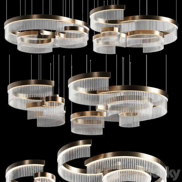 Designer pendant lamp for bedroom 202 3D Model Designer pendant lamp for bedroom 202 3D Model