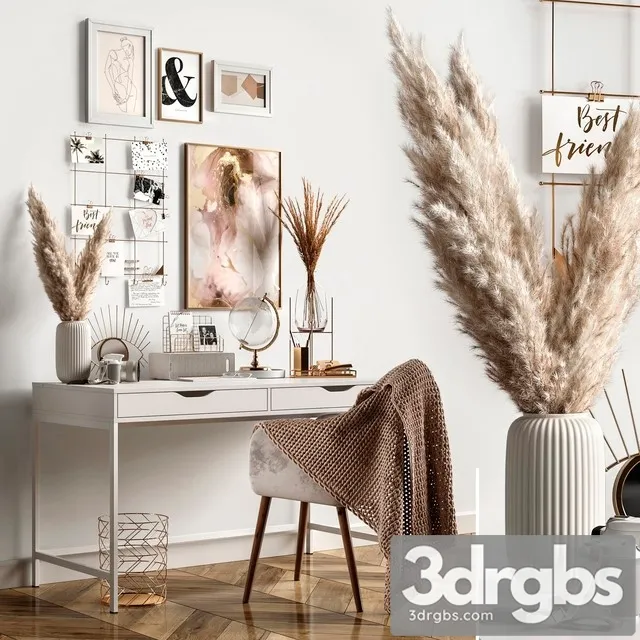 Designer s Workplace 3D Model Download Designer s Workplace 3D Model Download