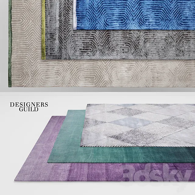 Designers Guild Rugs part 2 3DModel Designers Guild Rugs part 2 3DModel