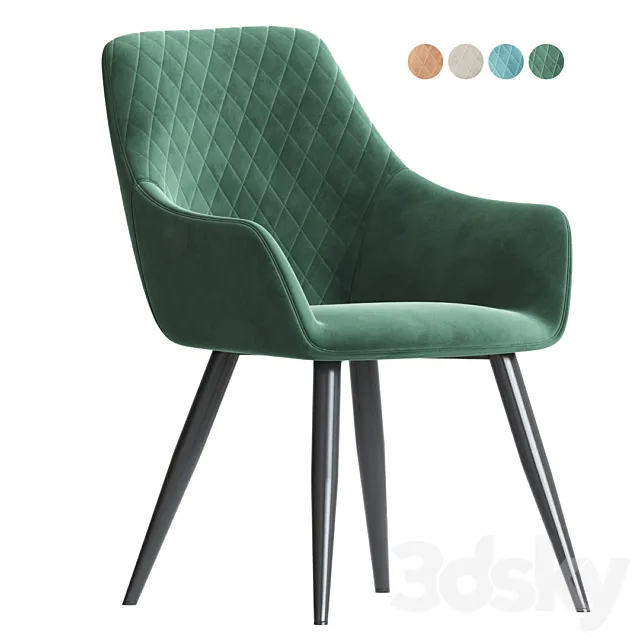 Designstoel4u Ravi dining chair 3D Model