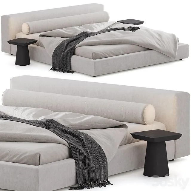 Desiree Kubic 24 Bed 2 3D Model Desiree Kubic 24 Bed 2 3D Model