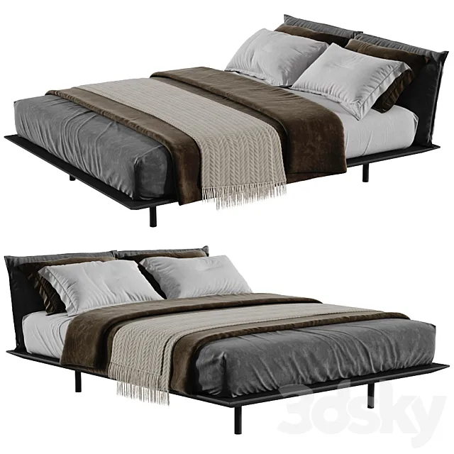 Desiree Platz Bed 183 cm 3DModel Desiree Platz Bed 183 cm 3DModel