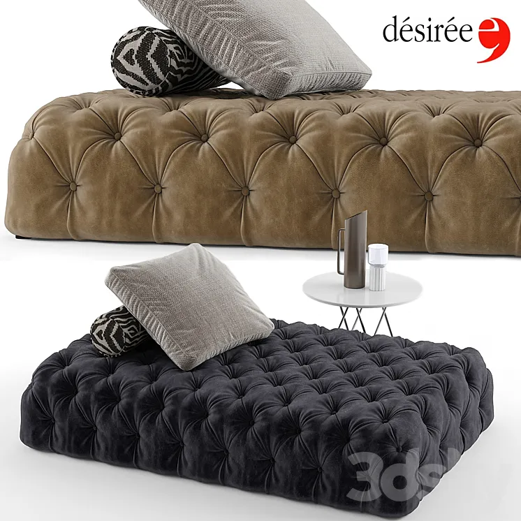 Desiree rollking sofa set 3D Model Free Download Desiree rollking sofa set 3D Model Free Download