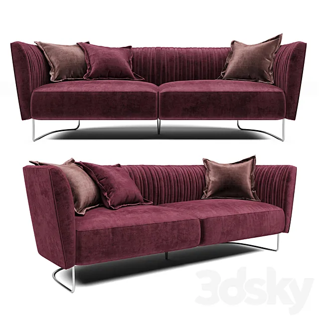Desiree Shellon sofa 3D Model Desiree Shellon sofa 3D Model