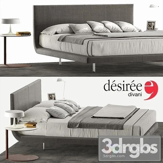 Desiree Tuliss Bed 2 3D Model Download