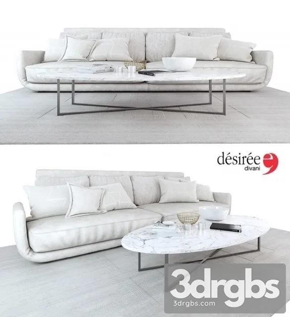Desiree Tuliss Sofa 3D Model Download Desiree Tuliss Sofa 3D Model Download