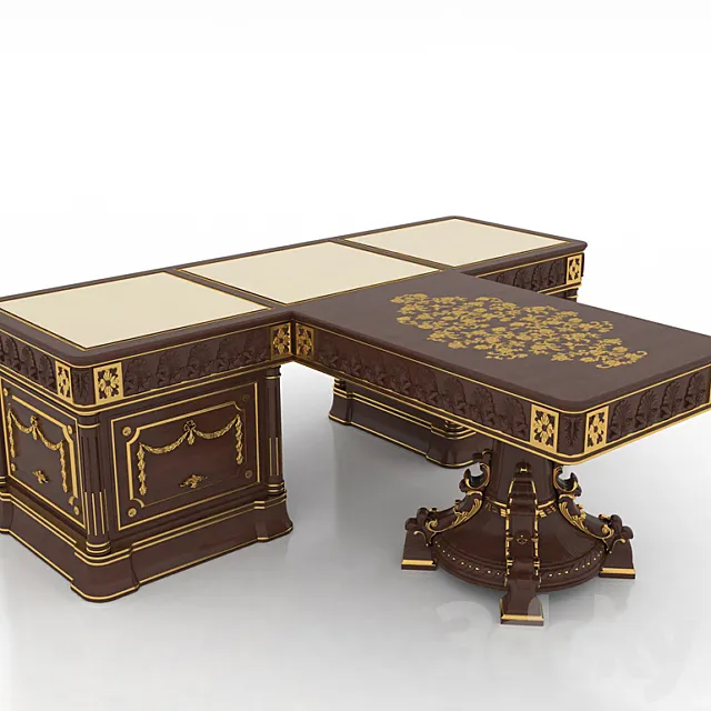 Desk armchair 3D Model