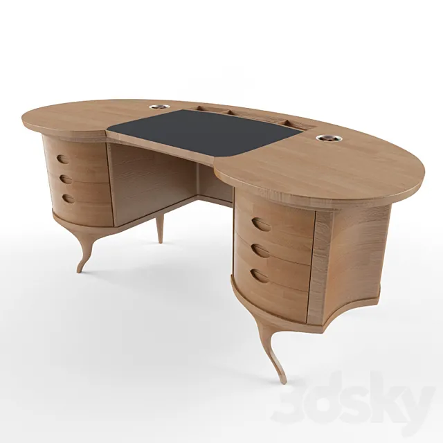 Desk Bean 3D Model Desk Bean 3D Model