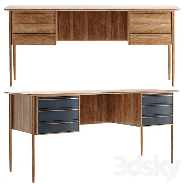 Desk “Bruni” 3D Model